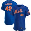 Jacob Degrom New York Mets Alternate Authentic Player Jersey - Royal Mlb - Robokeg
