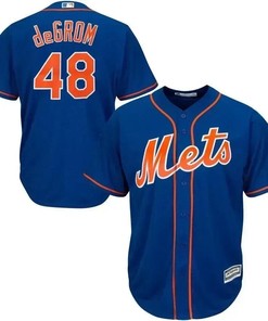 Jacob Degrom New York Mets Cool Base Player Jersey - Royal - Robokeg