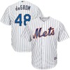 Jacob Degrom New York Mets Cool Base Player Jersey - White - Robokeg