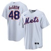 Jacob Degrom New York Mets Home Replica Player Name Jersey White Mlb - Robokeg