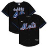 Jacob Degrom New York Mets Preschool Alternate Replica Player Jersey - Black Mlb - Robokeg