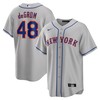 Jacob Degrom New York Mets Road Replica Player Name Jersey - Gray Mlb - Robokeg