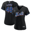 Jacob Degrom New York Mets Womens 2022 Alternate Replica Player Jersey - Black Mlb - Robokeg