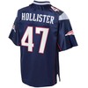 Jacob Hollister New England Patriots Nfl Pro Line Team Color Player Jersey - Navy - Robokeg