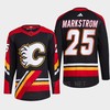 Jacob Markstrom 25 Reverse Retro 2.0 Calgary Flames Black 2022 Jersey Primegreen - Robokeg