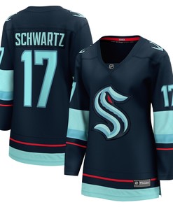 Jaden Schwartz Seattle Kraken Fanatics Branded Womens Home Breakaway Player Jersey - Navy Nhl - Robokeg