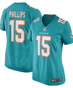Jaelan Phillips Miami Dolphins Womens Game Player Jersey - Aqua Nfl - Robokeg