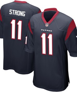 Jaelen Strong Houston Texans Game Jersey - Navy Nfl - Robokeg