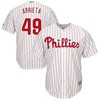 Jake Arrieta Philadelphia Phillies Official Cool Base Player Jersey - White - Robokeg