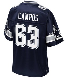 Jake Campos Dallas Cowboys Nfl Pro Line Player Jersey - Navy - Robokeg