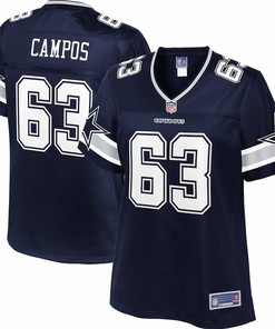 Jake Campos Dallas Cowboys Nfl Pro Line Womens Player Jersey - Navy - Robokeg