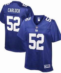 Jake Carlock New York Giants Nfl Pro Line Womens Player Jersey - Royal - Robokeg