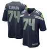 Jake Curhan Seattle Seahawks Game Jersey - College Navy Nfl - Robokeg
