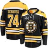 Jake DeBrusk 74 Boston Bruins Stanley Cup 2023 Playoffs Patch Home Breakaway Men Jersey - Black - Robokeg