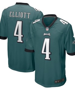 Jake Elliott Philadelphia Eagles Game Jersey - Midnight Green Nfl - Robokeg