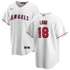Jake Lamb 18 Los Angeles Angels Men Home Jersey - White - Robokeg