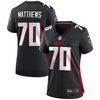 Jake Matthews Atlanta Falcons Womens Game Jersey - Black Nfl - Robokeg