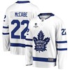 Jake McCabe 22 Toronto Maple Leafs Stanley Cup 2023 Playoffs Patch Away Breakaway Men Jersey - White - Robokeg