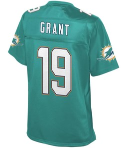 Jakeem Grant Miami Dolphins Nfl Pro Line Womens Player Jersey - Aqua - Robokeg