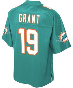 Jakeem Grant Miami Dolphins Nfl Pro Line Youth Team Player Jersey - Aqua - Robokeg