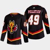 Jakob Pelletier 49 Calgary Flames Alternate Black Jersey 2022-23 - Robokeg