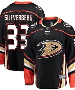 Jakob Silfverberg Anaheim Ducks Fanatics Branded Breakaway Player Jersey - Black Nhl - Robokeg