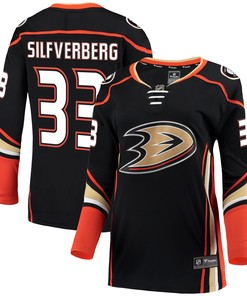 Jakob Silfverberg Anaheim Ducks Fanatics Branded Womens Breakaway Jersey - Black Nhl - Robokeg