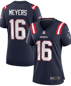 Jakobi Meyers New England Patriots Womens Game Jersey - Navy Nfl - Robokeg