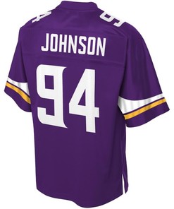 Jaleel Johnson Minnesota Vikings Nfl Pro Line Team Color Player Jersey - Purple - Robokeg