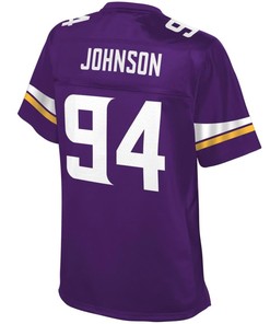 Jaleel Johnson Minnesota Vikings Nfl Pro Line Womens Team Color Jersey - Purple - Robokeg