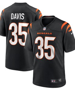 Jalen Davis Cincinnati Bengals Game Player Jersey - Black Nfl - Robokeg
