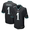 Jalen Hurts Philadelphia Eagles Alternate Game Jersey Black Nfl - Robokeg