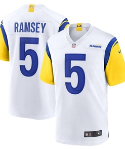 Jalen Ramsey Los Angeles Rams Alternate Player Game Jersey - White Nfl - Robokeg