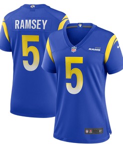 Jalen Ramsey Los Angeles Rams Womens Team Game Jersey Royal Nfl - Robokeg