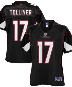 Jalen Tolliver Arizona Cardinals Nfl Pro Line Womens Alternate Player Jersey - Black - Robokeg