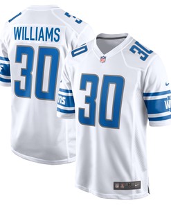 Jamaal Williams Detroit Lions Player Game Jersey White Nfl - Robokeg