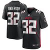 Jamal Anderson Atlanta Falcons Game Retired Player Jersey - Black Nfl - Robokeg