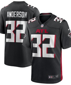 Jamal Anderson Atlanta Falcons Game Retired Player Jersey - Black Nfl - Robokeg