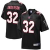 Jamal Anderson Atlanta Falcons Nfl Pro Line Retired Player Jersey - Black - Robokeg