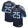 Jamal Carter Tennessee Titans Player Game Jersey - Navy Nfl - Robokeg