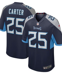 Jamal Carter Tennessee Titans Player Game Jersey - Navy Nfl - Robokeg