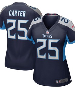 Jamal Carter Tennessee Titans Womens Player Game Jersey - Navy Nfl - Robokeg
