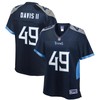Jamal Davis Ii Tennessee Titans Nfl Pro Line Womens Team Player Jersey - Navy - Robokeg