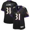 Jamal Lewis Baltimore Ravens Nfl Pro Line Womens Retired Player Jersey - Black Nfl - Robokeg