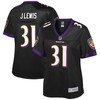 Jamal Lewis Baltimore Ravens Nfl Pro Line Womens Retired Player Jersey - Black - Robokeg