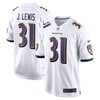Jamal Lewis Baltimore Ravens Retired Player Game Jersey - White Nfl - Robokeg