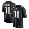 Jamal Lewis Baltimore Ravens Retired Player Jersey Black Nfl - Robokeg