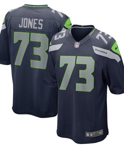 Jamarco Jones Seattle Seahawks Game Jersey - College Navy Nfl - Robokeg
