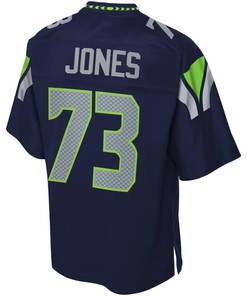 Jamarco Jones Seattle Seahawks Nfl Pro Line Player Jersey - College Navy - Robokeg