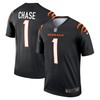 Jamarr Chase Cincinnati Bengals Legend Jersey - Black Nfl - Robokeg